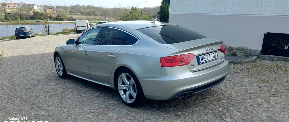 Audi A5 cena 76000 przebieg: 221750, rok produkcji 2016 z Gostynin małe 562